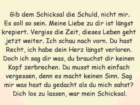 Mc Amino feat. Bahar - Schicksal (lyrics)
