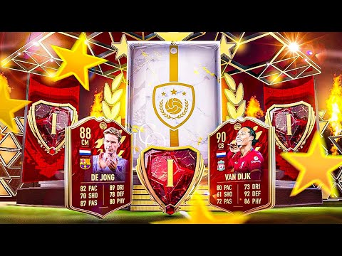 1 MILLION+ ICON PACKED! 🔥 RANK 1 FUT CHAMPIONS REWARDS! - FIFA 22 Ultimate Team