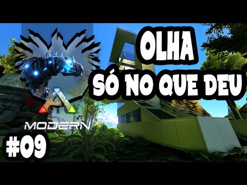 ARK Mods The Center T2EP08 Fui entrar na base olha no que deu  PT-BR