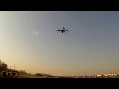 drone quadricopter, fly
