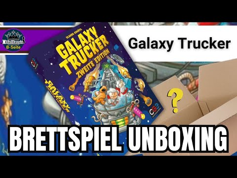 Galaxy Trucker (2. Edition) 📦 Unboxing Spiel von Czech Games Edition | DieHausis B-Seite