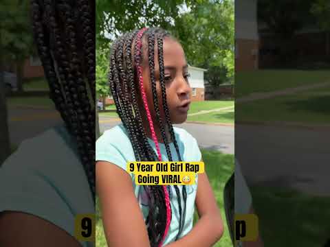 9 Year Old Girl Rap Going VIRAL😳 #youtube #funny #viral #trending #shorts #rap #rapper