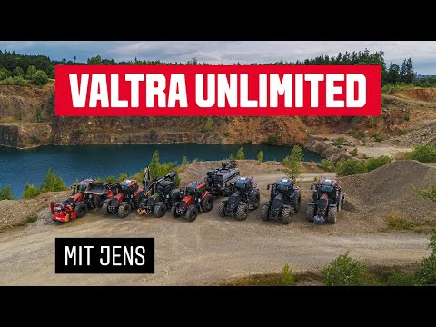 Valtra Unlimited | Forestry crane, Rear excavator, VIEW