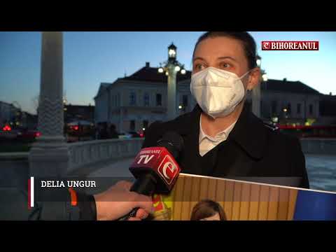 eBihoreanul.ro / Protest în Oradea: "Opriţi-l pe Putin, opriţi războiul!"