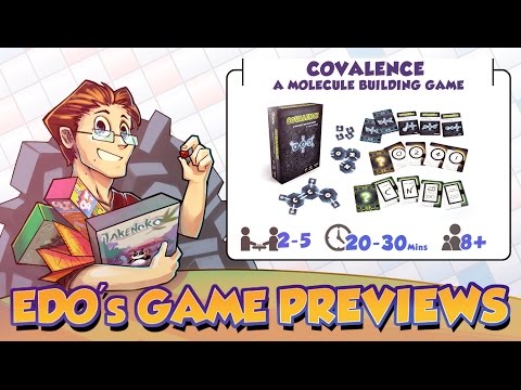 Edo's Covalence: A Molecule Building Game (KS Preview)