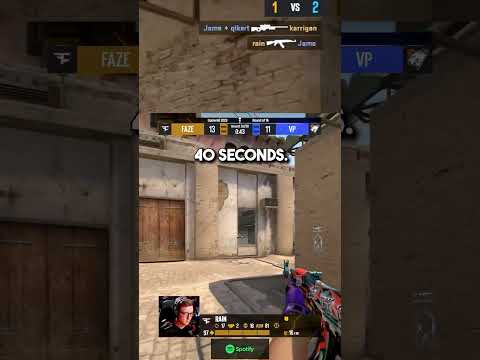 EPIC Rain Clutch! Unbelievable 1v3 at Gamers8 2023 Day 2: FaZe vs. Virtus Pro