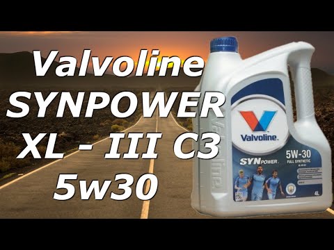 Aceite Motor Sintético [VALVOLINE] Synpower XL-III C3 5w30 😃 - Review