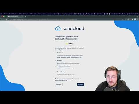 Sendcloud Zugang der Schnittstelle genehmigen - J&J Ideenschmiede GmbH