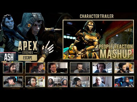 Character Trailer | Meet Ash  | Apex Legends  [ Reaction Mashup Video ]