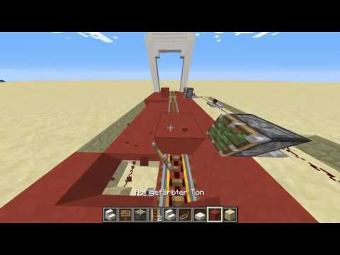 Minecraft RA 1 l Redstone Achterbahn [DE]