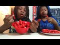 Hot Cheetos and Takis challenge  with Aisha Nation