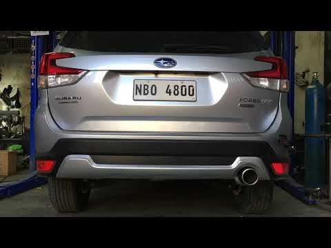 2019 Subaru Forester full exhaust system