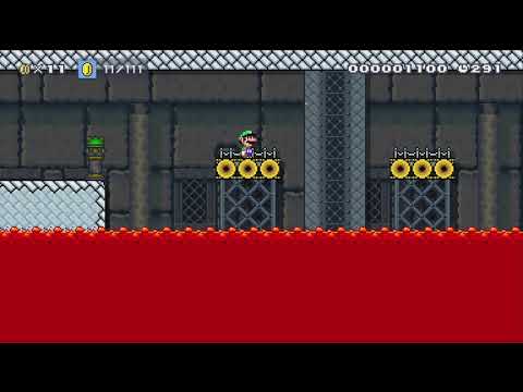 Coin Quest in Rising Lava Castle by Dynasteel - Super Mario Maker 2 - No Commentary 1bu