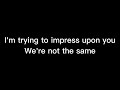 Disturbed Divide Lyrics
