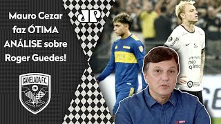 ‘O Roger Guedes aparenta…’: Mauro Cezar fala tudo após pênalti perdido em Corinthians x Boca Jrs