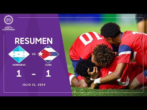 U20Championship 2024 | Honduras vs Cuba | Cuartos de Final