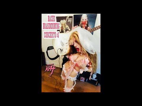 SHRED ICON THE GREAT KAT GUITAR/VIOLIN GODDESS' BACH'S BRANDENBURG CONCERTO #3 NYC PROMO!