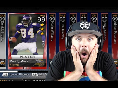 OMFG MY PACKS ARE JUICED!! SO MANY 99 OVERALL PULLS - THROWBACK MADDEN PACK OPENING
