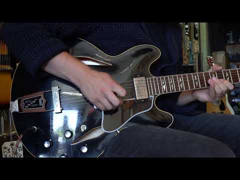 2022 Gibson Custom Shop '64 Trini Lopez Ultra Light Murphy Lab Ebony Finish w/OHSC image 21