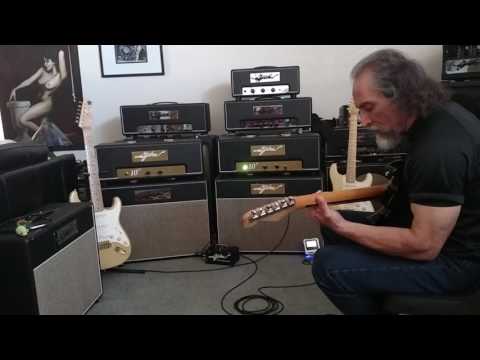 Gjika 10^n plays Little Wing on custom Gjika stratocaster - Jimi Hendrix cover guitar