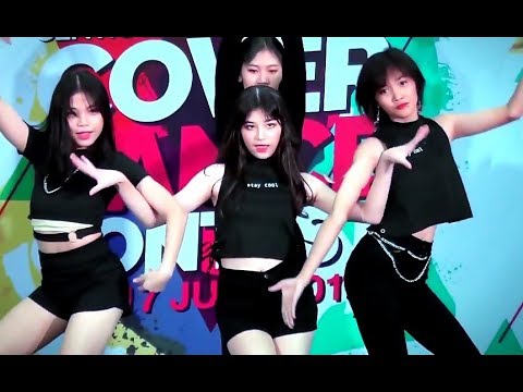 "Only Pink" cover "Intro+Playing With Fire" (BLACKPINK) @ "Central Ramindra Cover Dance 2018"