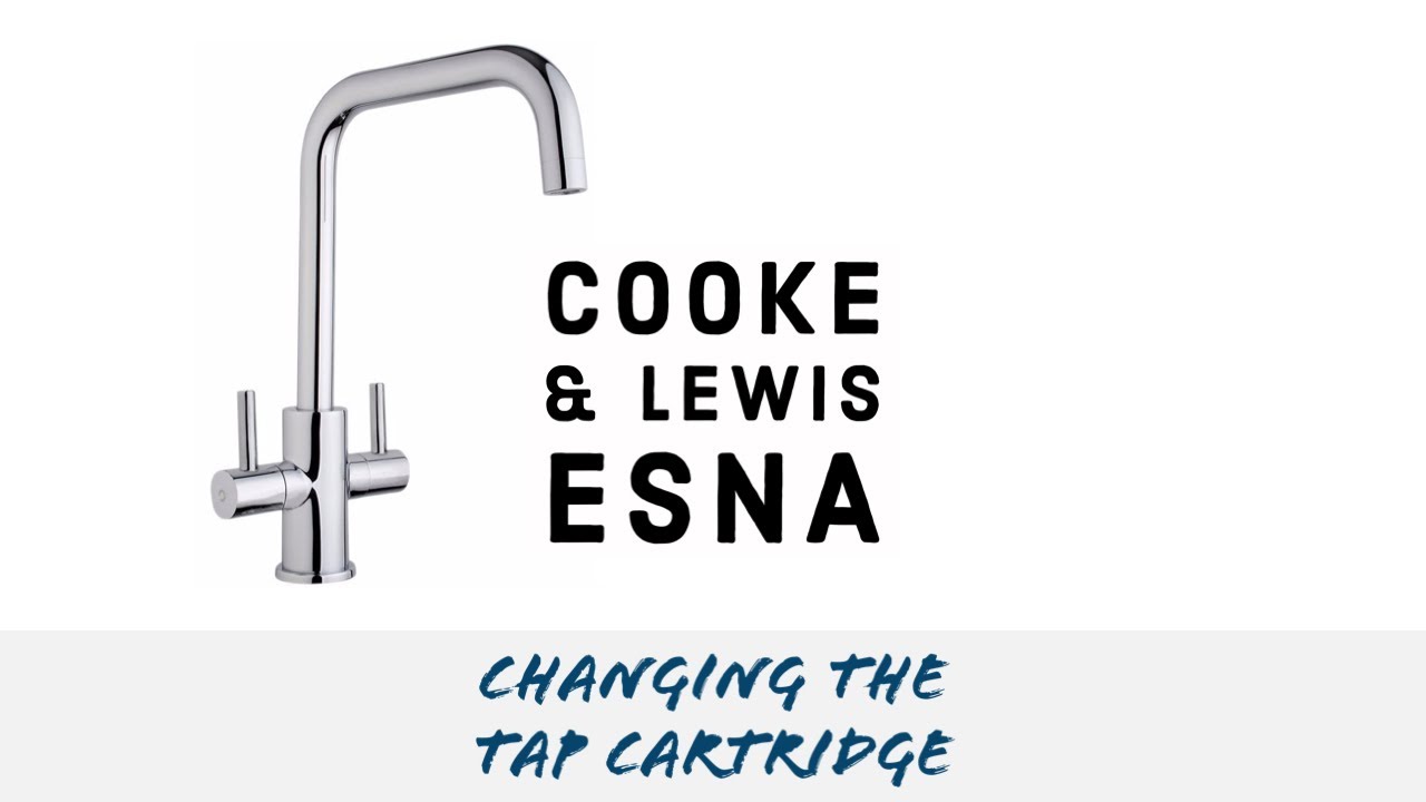 Cooke & Lewis Esna - Replacing the ceramic cartridge, repair dripping tap @tapmagician