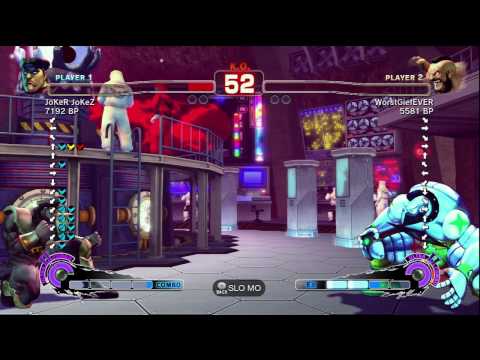 Joker Jokez (Bison) vs WorstGiefEVER (Zangief) - online match
