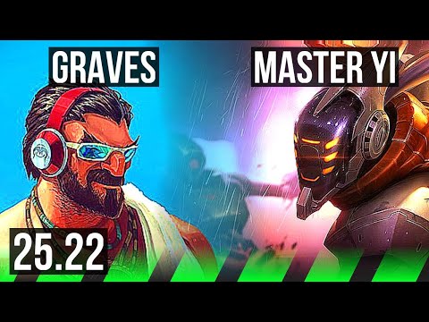 GRAVES vs MASTER YI (JGL) | 11/3/12, Godlike | KR Challenger | 25.22