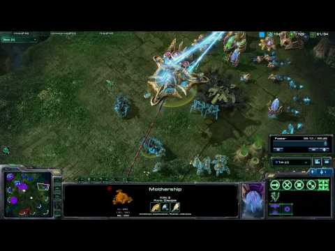Neural Parasite on Mothership (StarCraft II beta)