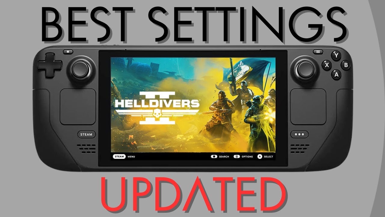Helldivers 2 Steam Deck Best Settings Updated