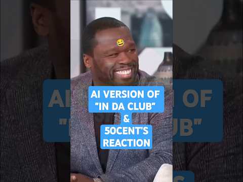 50 Cent Reacts 😨 to AI "In Da Club" Must Watch 🔥 #shorts