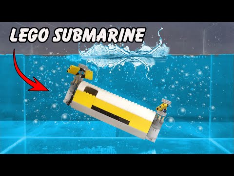 Build & Test 3 LEGO Submarine Versions