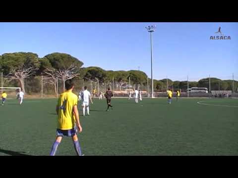 ALSACA2015 Balón de Cádiz C.F. "B" - C.D. Salesianos Algeciras 2º Tiempo Jornada 12 Temp 2015-16