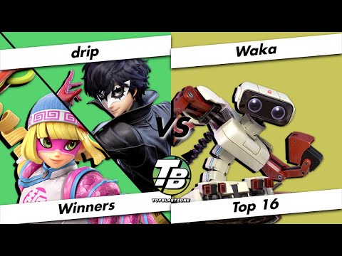 Top Blastzone 3 Winners Top 16 - drip (Joker/Min-Min) Vs. BIG | Waka (R.O.B.) - SSBU