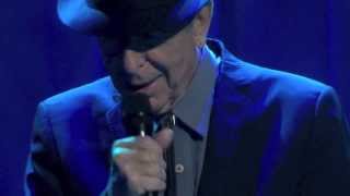 Leonard Cohen, The darkness, Dublin, 12-09-2013