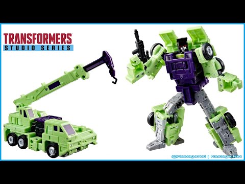 Transformers Studio Series The Transformers The Movie Constructicon Hook