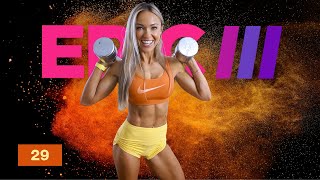 TROJAN TRISETS Full Body Workout - Dumbbells | EPIC III Day 29