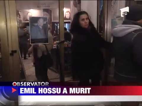 Actorul Emil Hossu s-a stins din viata 25 IANUARIE 2012