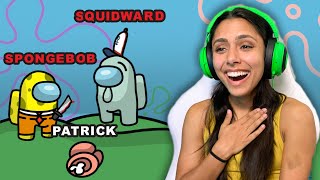 I Tried SpongeBob Roleplay Among Us