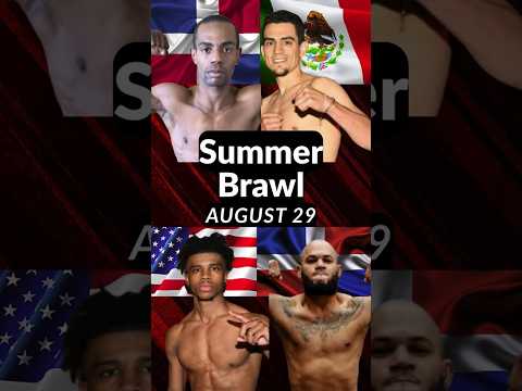 Jonathan Guzman gegen Bernardo Gomez | Boston Boxing Promotions | 29. August | Combat Sports Now.