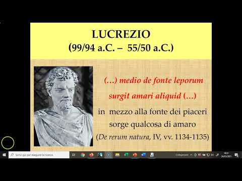 LUCREZIO – LA VITA E L’OPERA