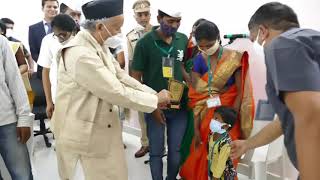 02.10.2021: Governor visited to the Karunaashram, People For Animals in Wardha;?>