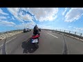 Ride 280 Insta 360 X4 Honda CBR650R 2025 Akrapovic Racing Line