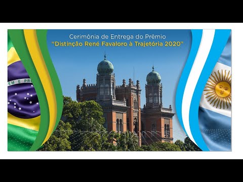 Cerimônia de entrega da distinção René Favaloro à Fundação Oswaldo Cruz