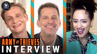 'Army of Thieves' Interviews With Zack Snyder, Nathalie Emmanuel, Matthias Schweighöfer & More video