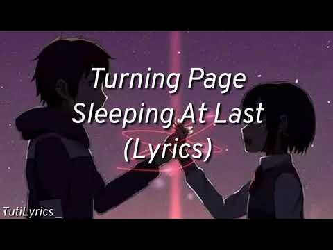 Turning Page - Sleeping At Last (Lyrics) / “ I’ve waited a hundred years”