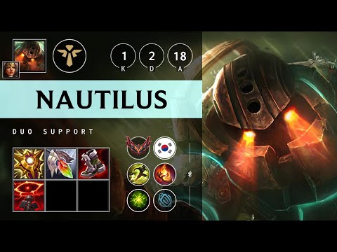 Nautilus Support vs Rell - KR Grandmaster Patch 25.14