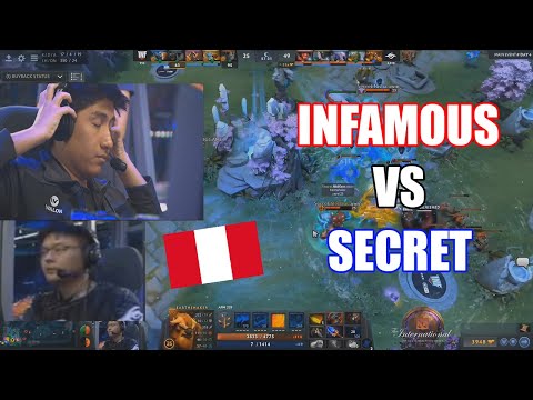 (ES) INFAMOUS VS SECRET TOP 8 TI9 DOTA 2