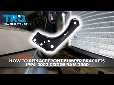 How to Replace Front Bumper Brackets 1994-2002 Dodge Ram 2500