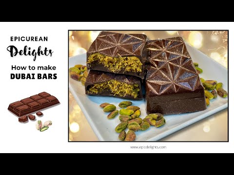 Make Your Own Delicious Dubai Pistachio Chocolate Bars